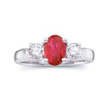 gemstone ruby ring